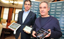 Ферран Адриа выпустил приложение для планшетных устройств