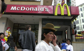 Из Боливии изгнали McDonald's