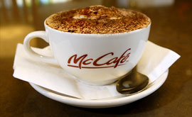 McDonald's зарегистрировал собственный бренд кофе