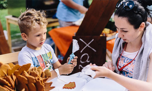 Фейерверк развлечений для детей на фестивале Taste of Moscow 2016