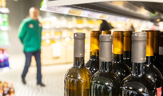 Российские вина заполняют полки в супермаркетах