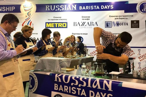 La Cimbali в России − генеральный спонсор «Бариста – 2016»