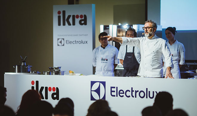 Electrolux – партнер первого Российского международного гастрономического фестиваля  IKRA
