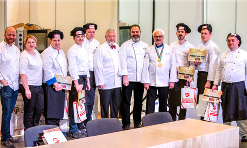 Отборочный этап международного кулинарного конкурса Les Chefs en Or среди шеф-поваров