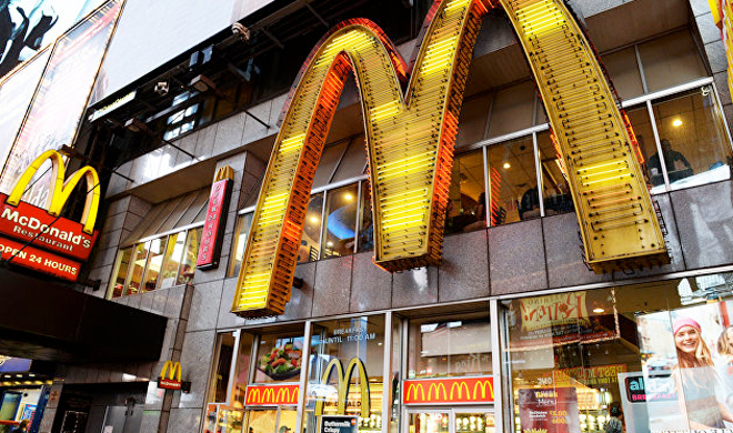 А что происходит с McDonald's на мировом рынке
