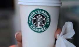 В США открыли пародийный Starbucks