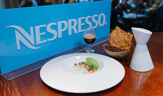 Nespresso устроил «ледяной» ужин-эксперимент в ресторане «Кококо»