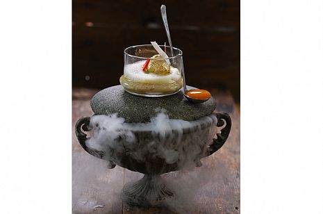 Гато из риса и апельсинов в кокосовом молоке от Елены Шрамко